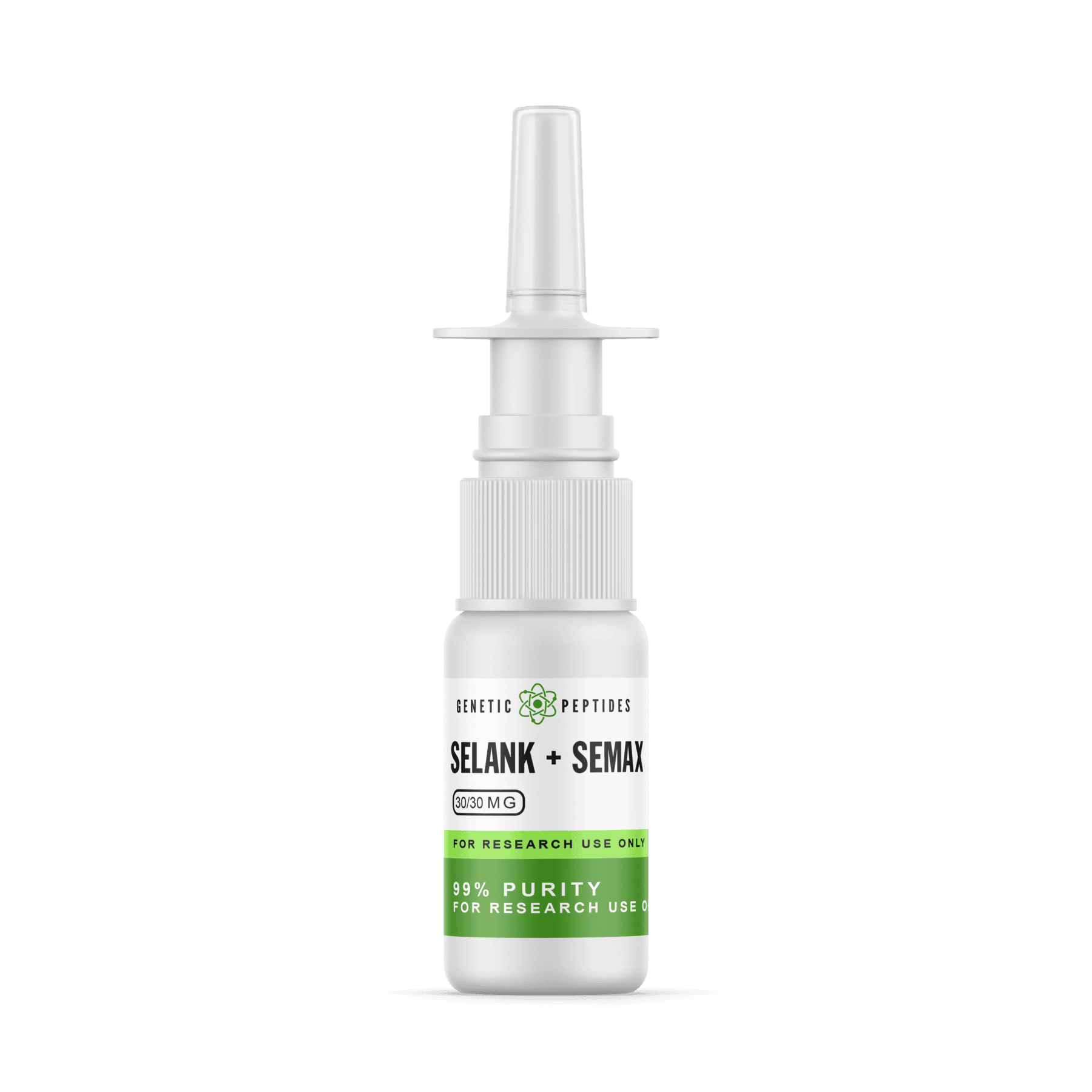 Focus & Relax Research: Selank + Semax 30/30MG Blend Spray